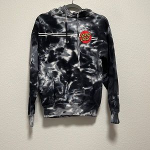 Santa Cruz Tie-Dye Hoodie Size S